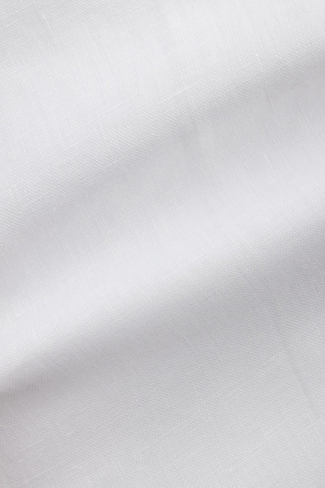 Pánská bílá lněná košile