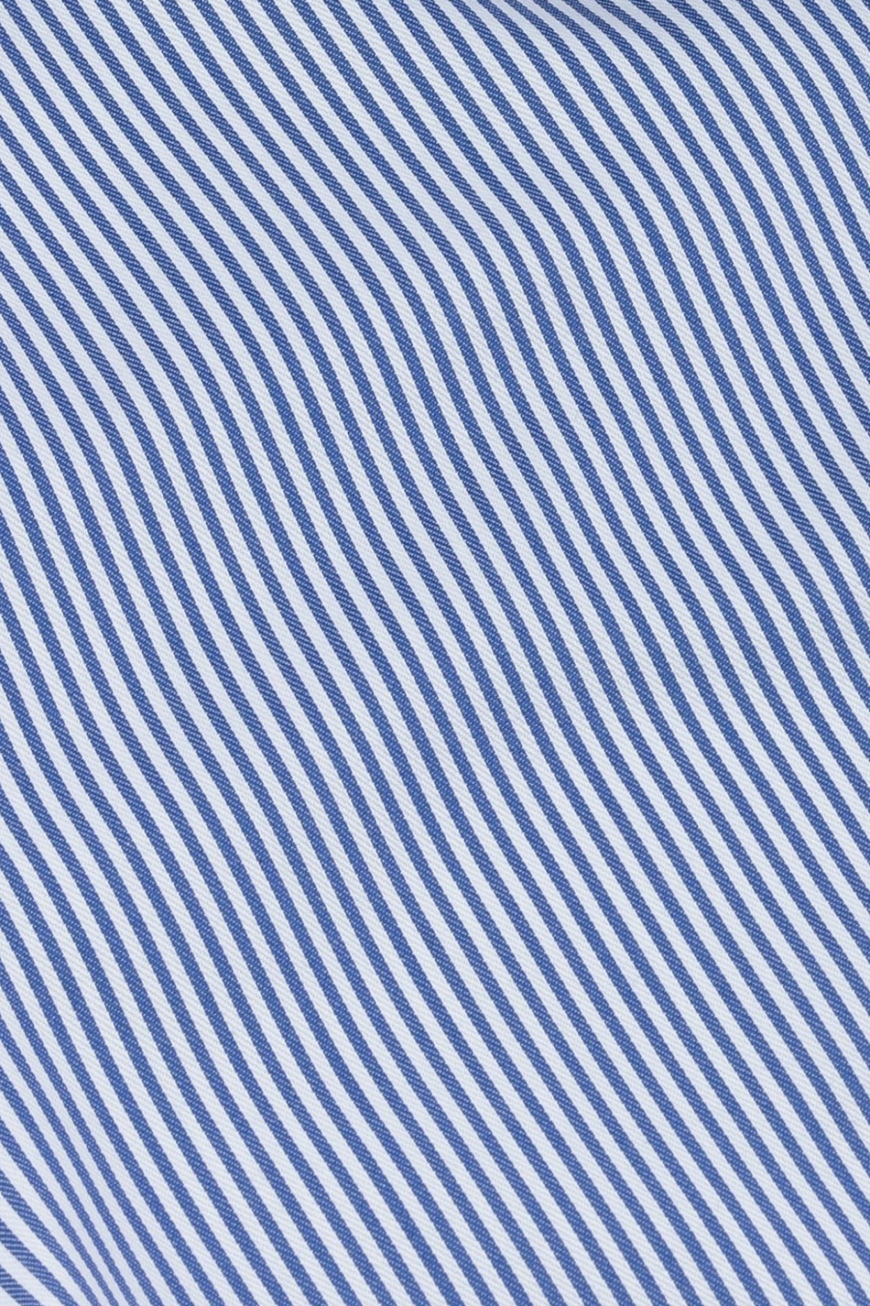 Pánská modrá non-iron košile s proužkem