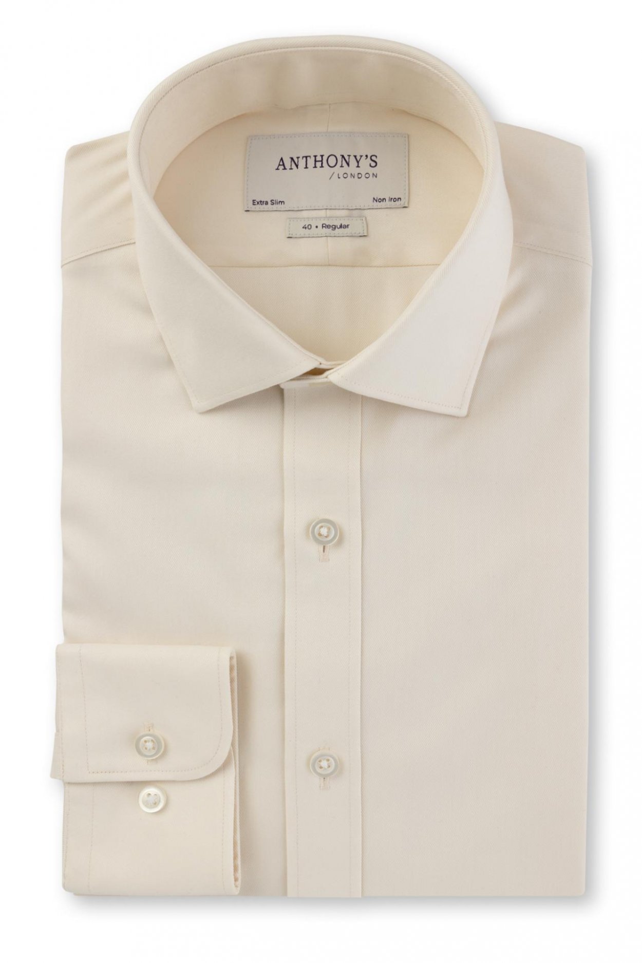 Košile Extra Slim SC NI Ivory Twill Shirt