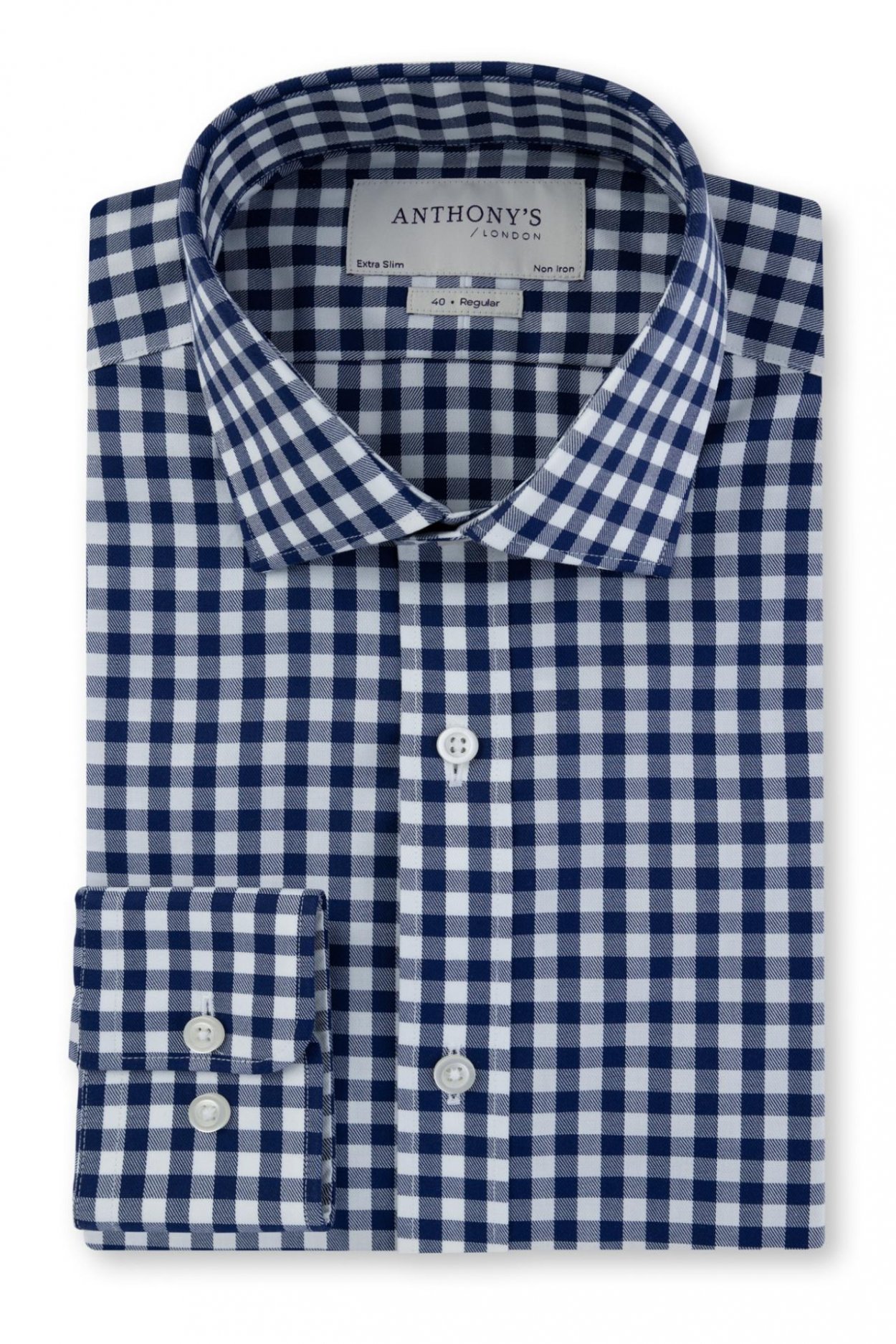 Košile Modern Slim SC NI Navy Block Ck Shirt