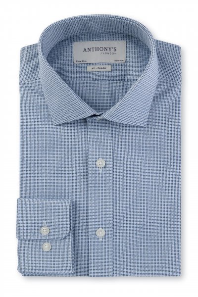 Košile Extra Slim SC NI Navy Classic Twill Ck Shirt