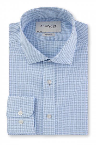 Košile Extra Slim SC NI Blue Dobby Ck Shirt