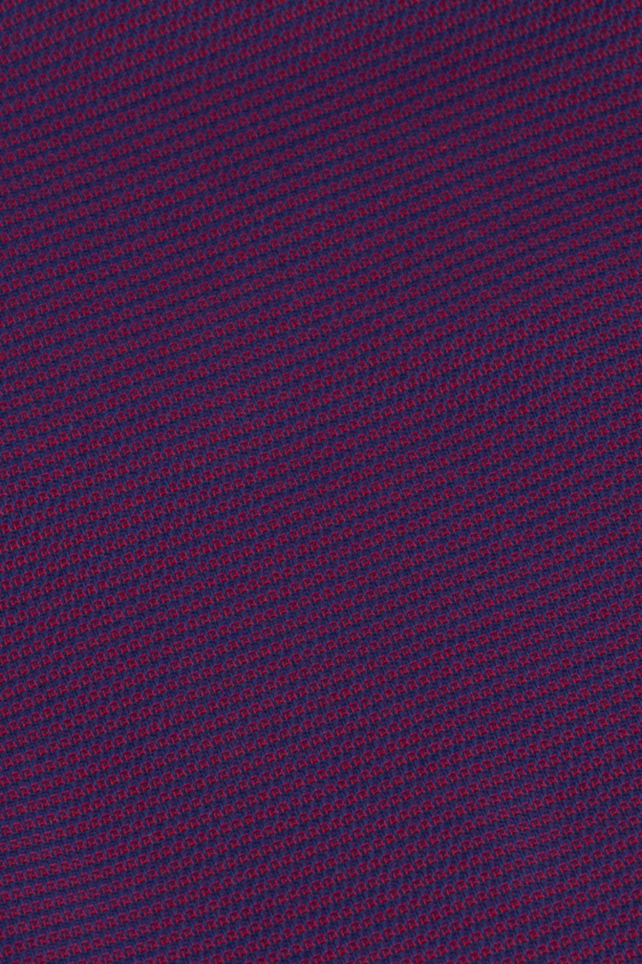 Pánská modročervená non-iron košile s jemným vzorem