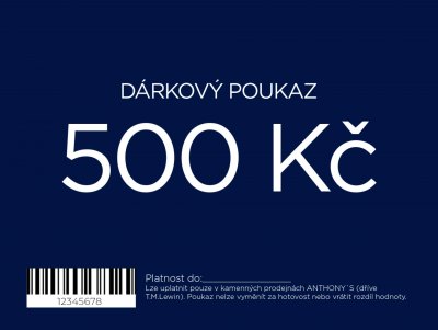 Dárkový poukaz 500 Kč