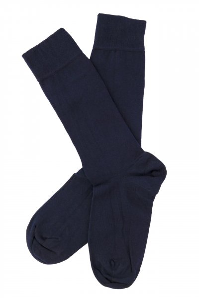 Tmavě modré ponožky