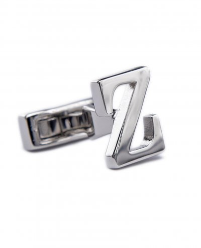Stříbrné manžetové knoflíčky s iniciály - Z