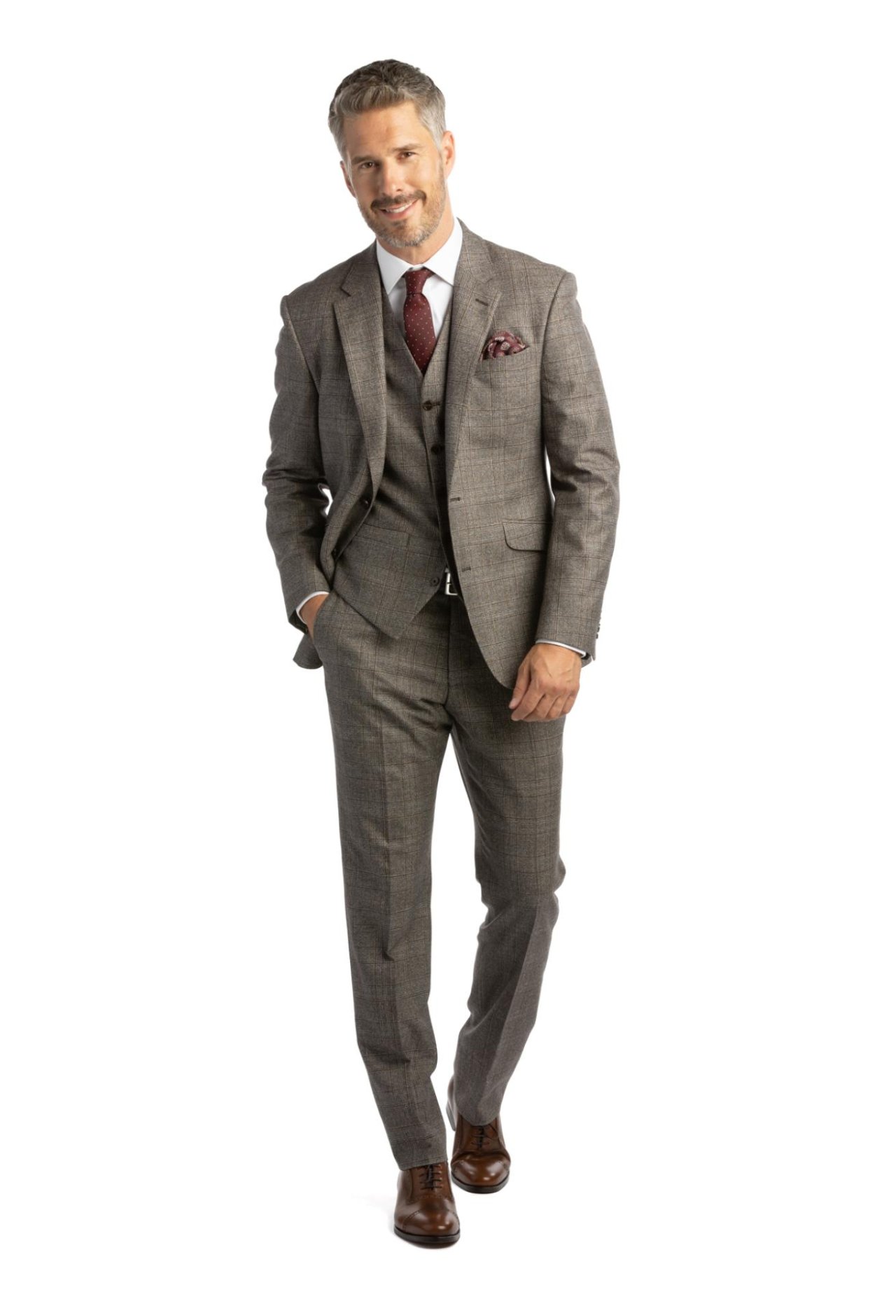 Hnědé Oxfordky Threadneedle