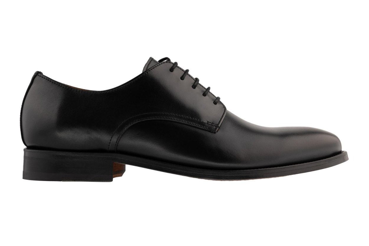 Černé Derby boty Fenchurch