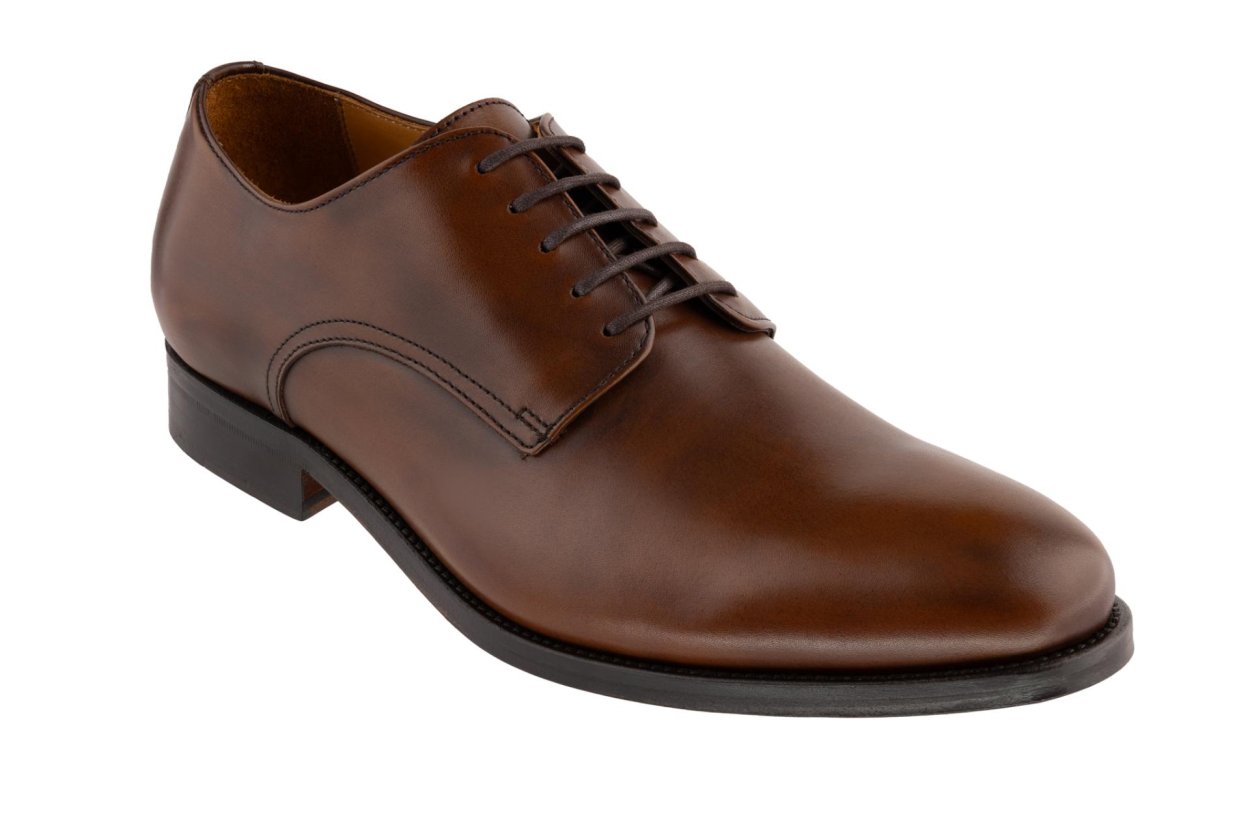 Hnědé Derby boty Fenchurch