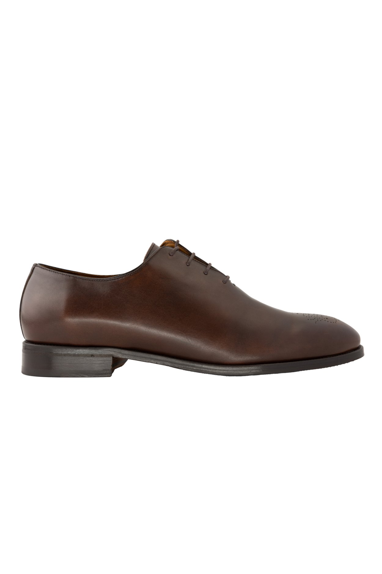 Hnědé Whole Cut boty Burlington