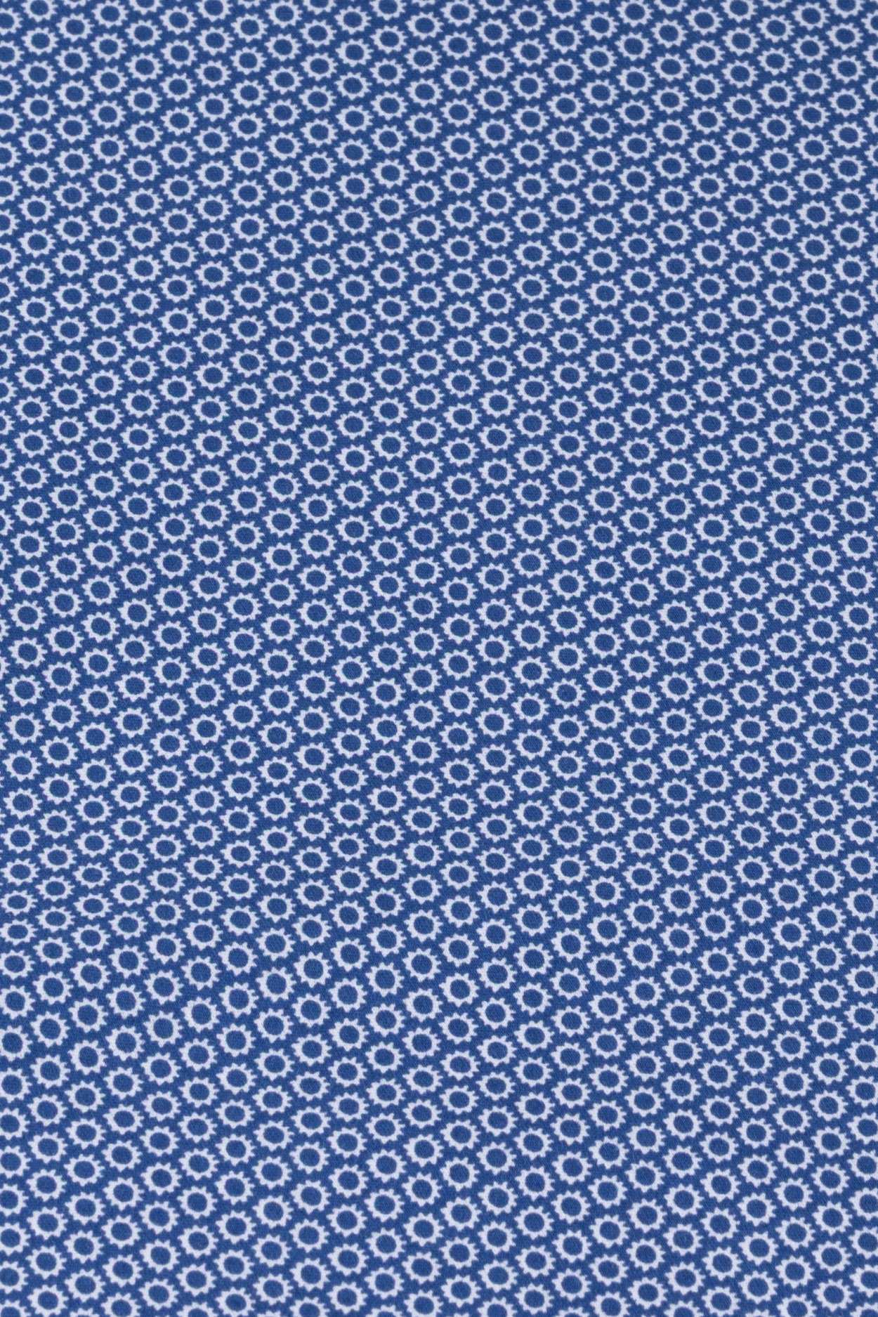 Pánská bílomodrá strečová košile se vzorem