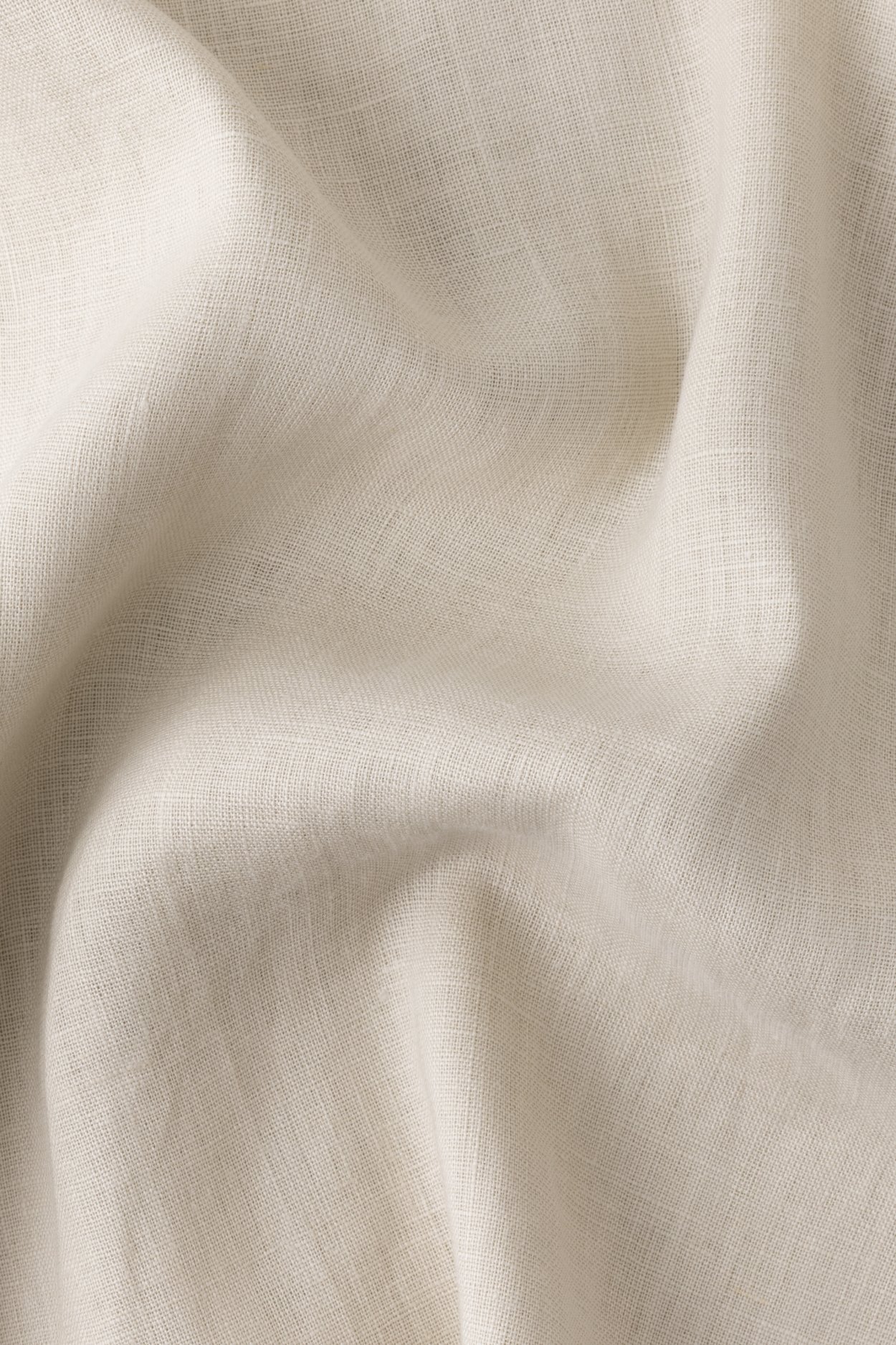 Pánská lněná béžová košile