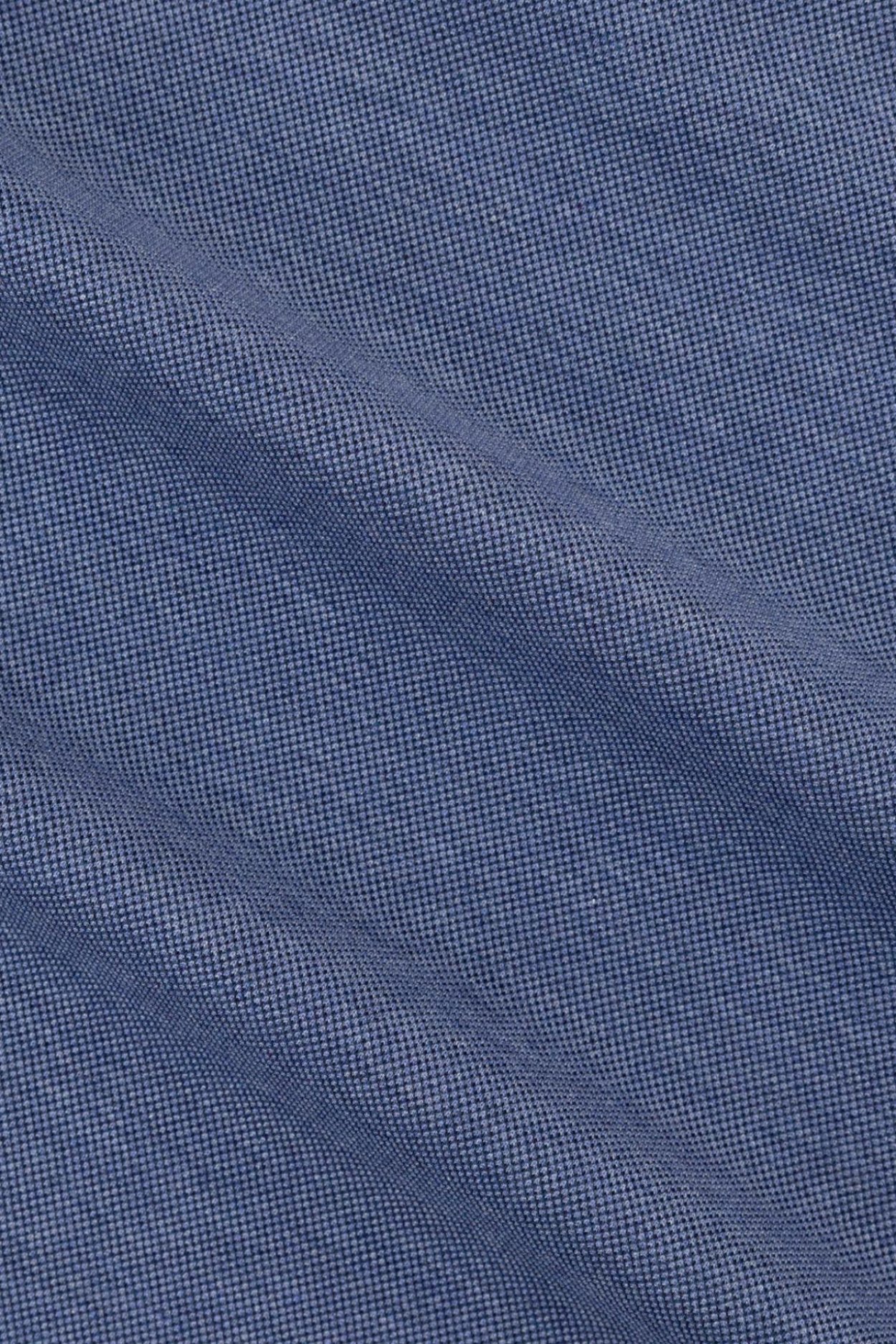 Modré bavlněné polo tričko Pique