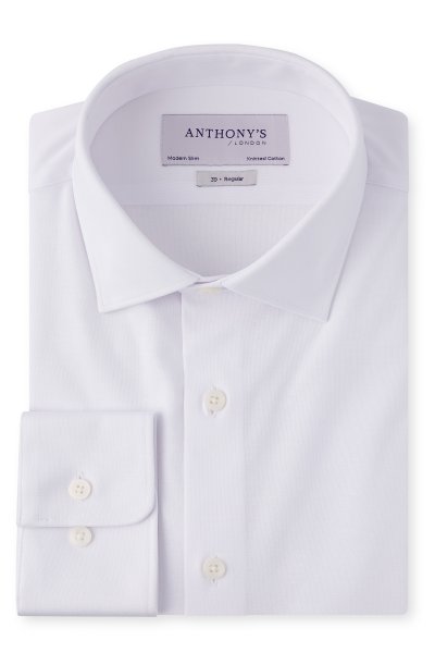 Bílá strečová košile