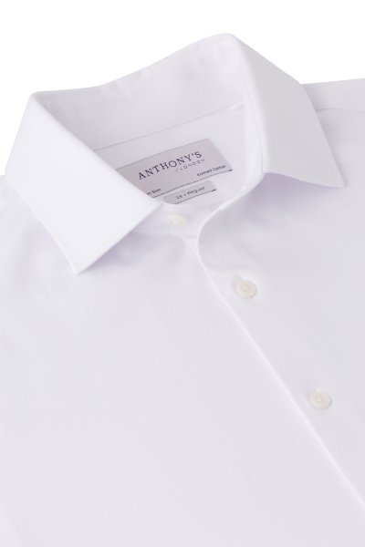 Bílá strečová košile