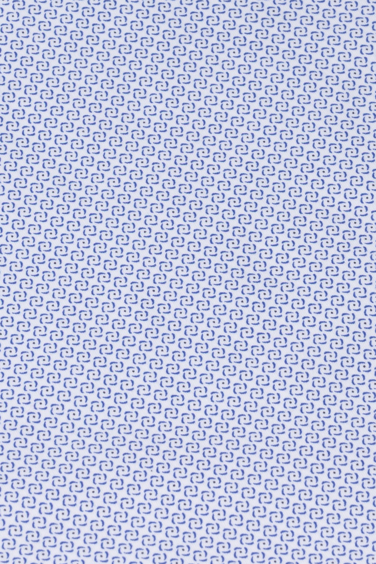 Pánská bílomodrá strečová košile se vzorem