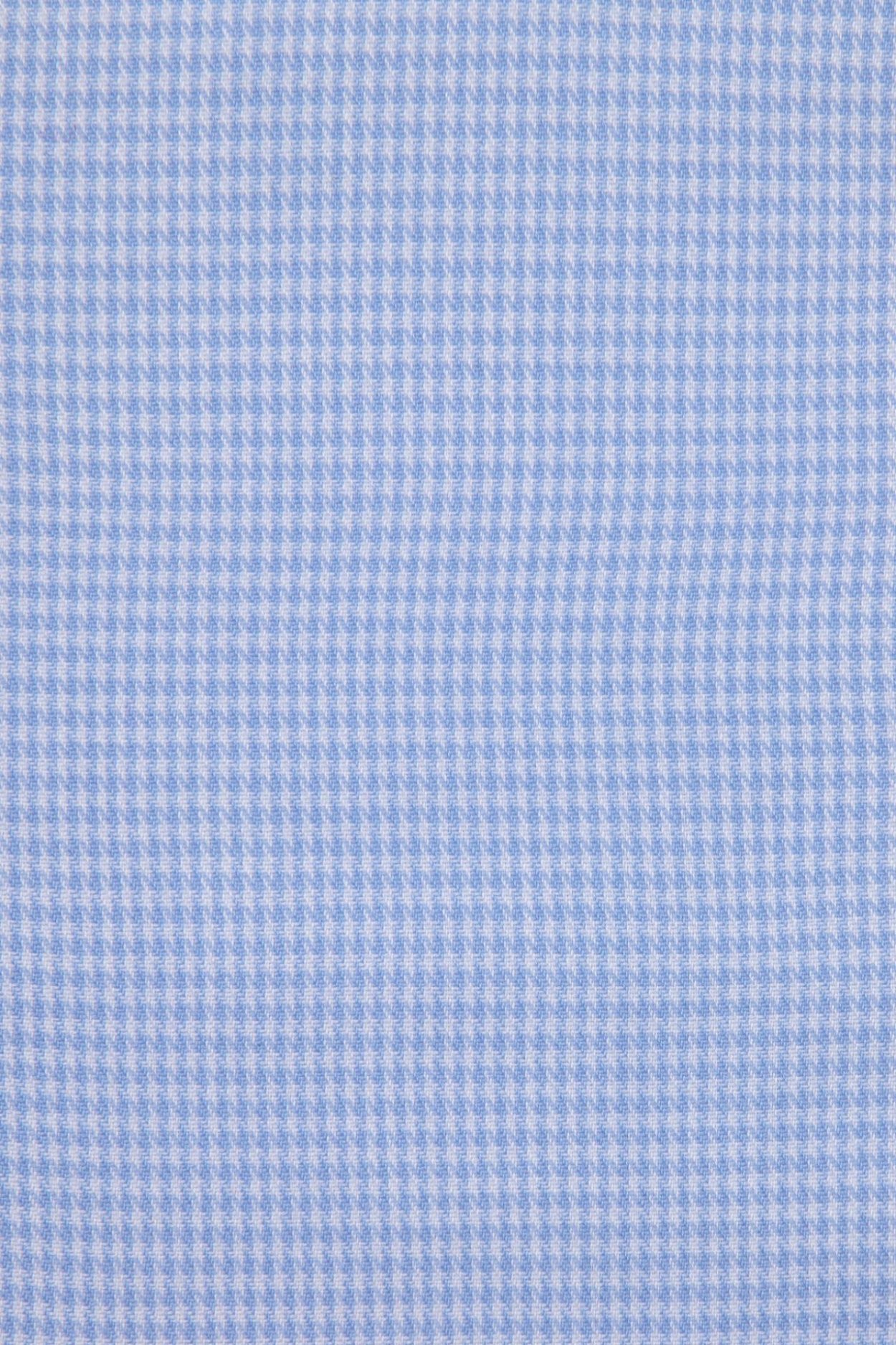 Pánská světle modrá non-iron košile s jemným vzorem