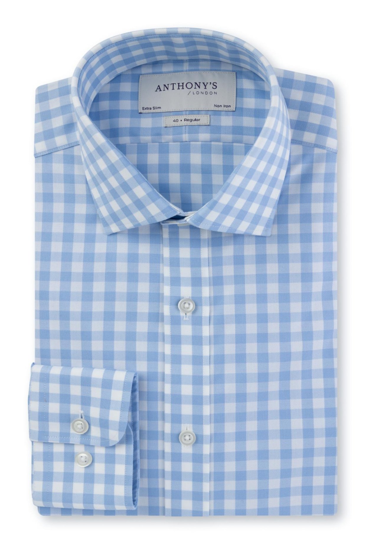 Košile Classic Slim SC NI Blue Block Ck Shirt