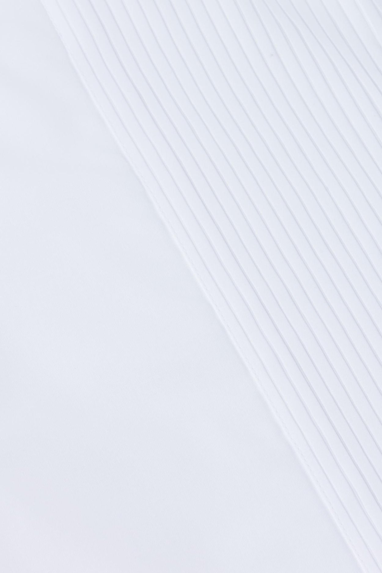 Pánská bílá smokingová košile na manžetové knoflíčky