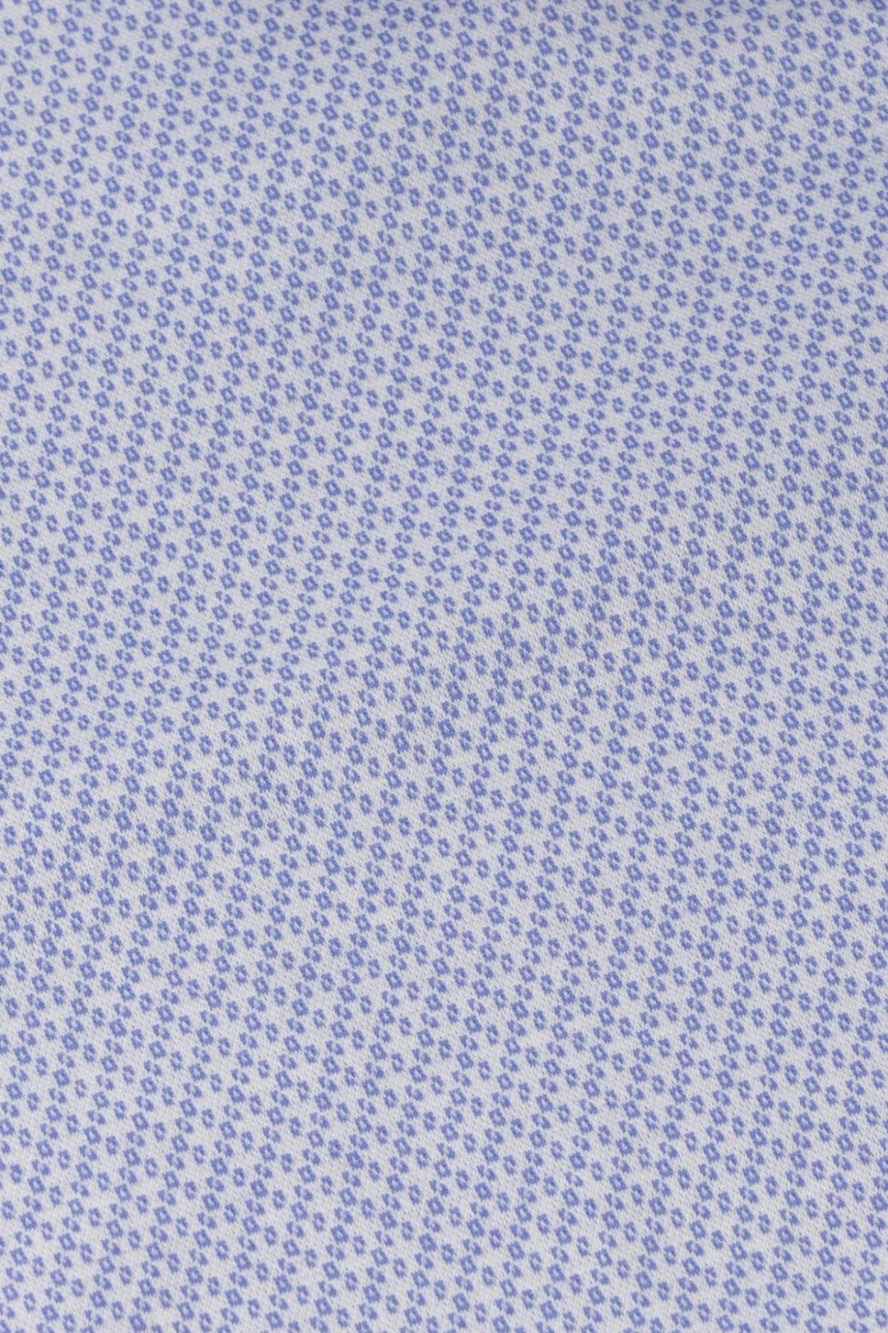 Pánská modrá strečová košile s geometrickým vzorem