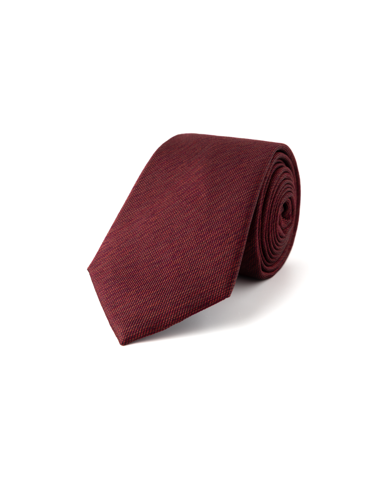 Vínová hedvábná krvata