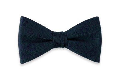 Zelený hedvábný motýlek s květinovým vzorem