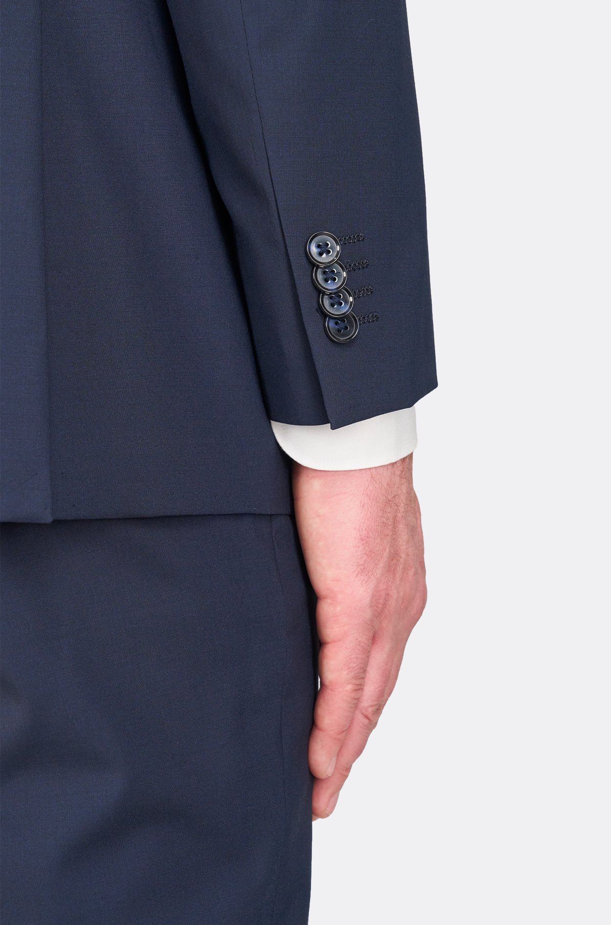 Tmavě modrý oblek Brunel