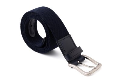 Tmavě modrý strečový pásek