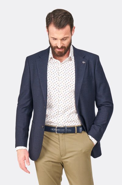 Tmavě modré sako Dalston