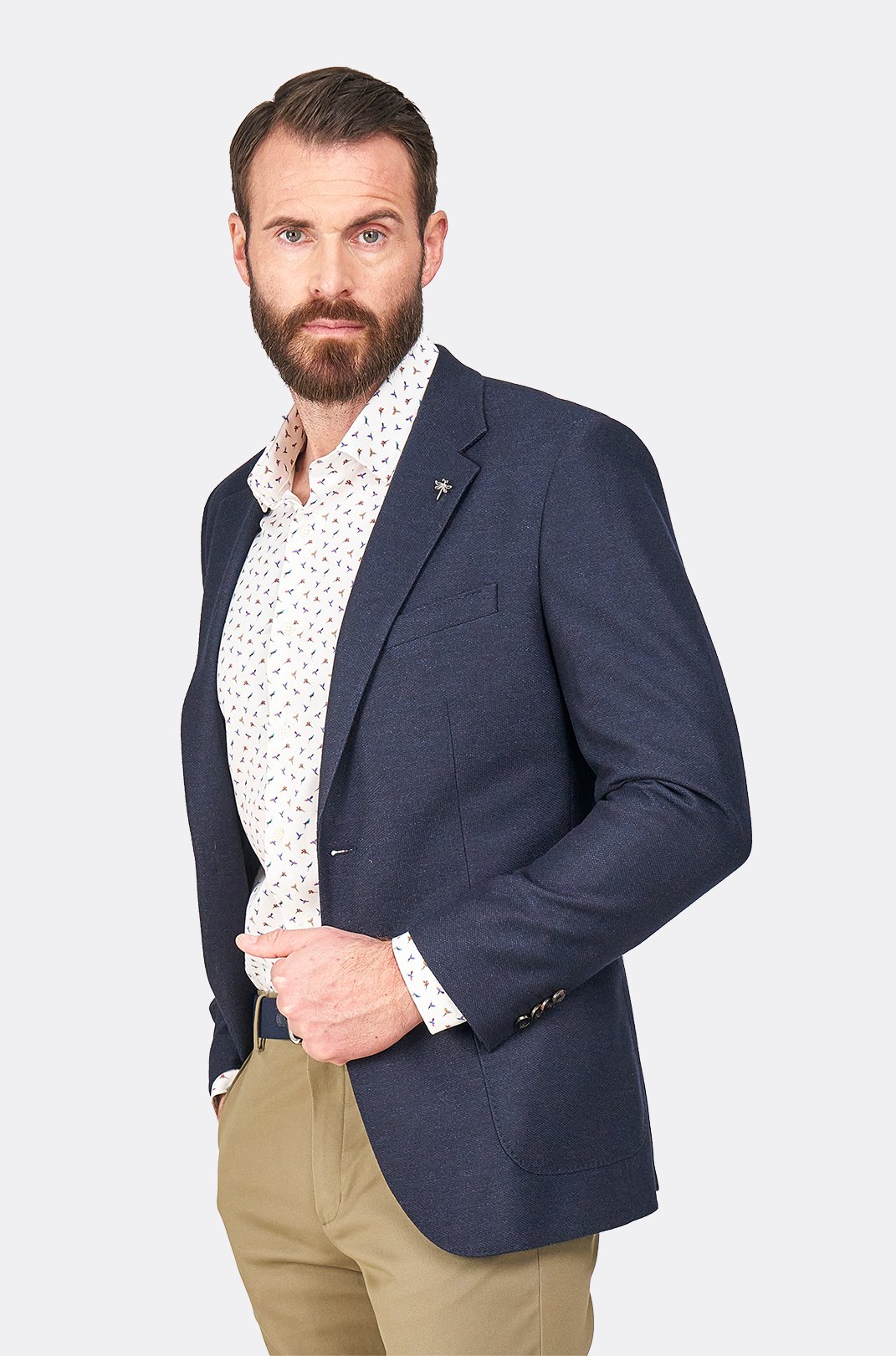 Tmavě modré sako Dalston