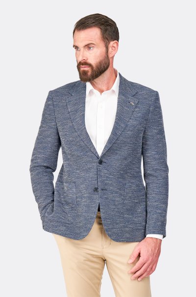 Modré pletené sako Marlowe