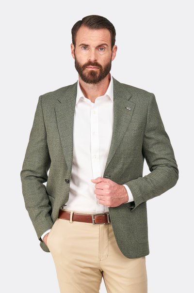 Olivové sako Ashford