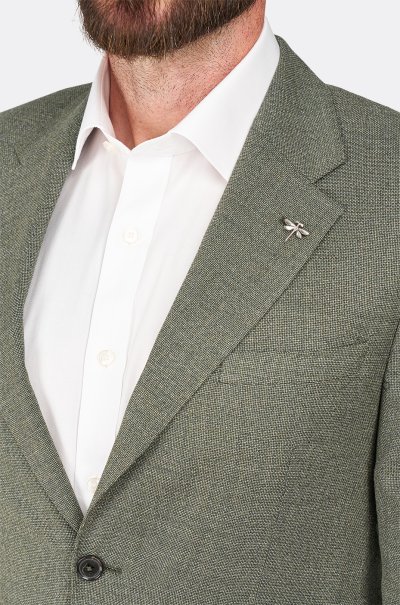Olivové sako Ashford