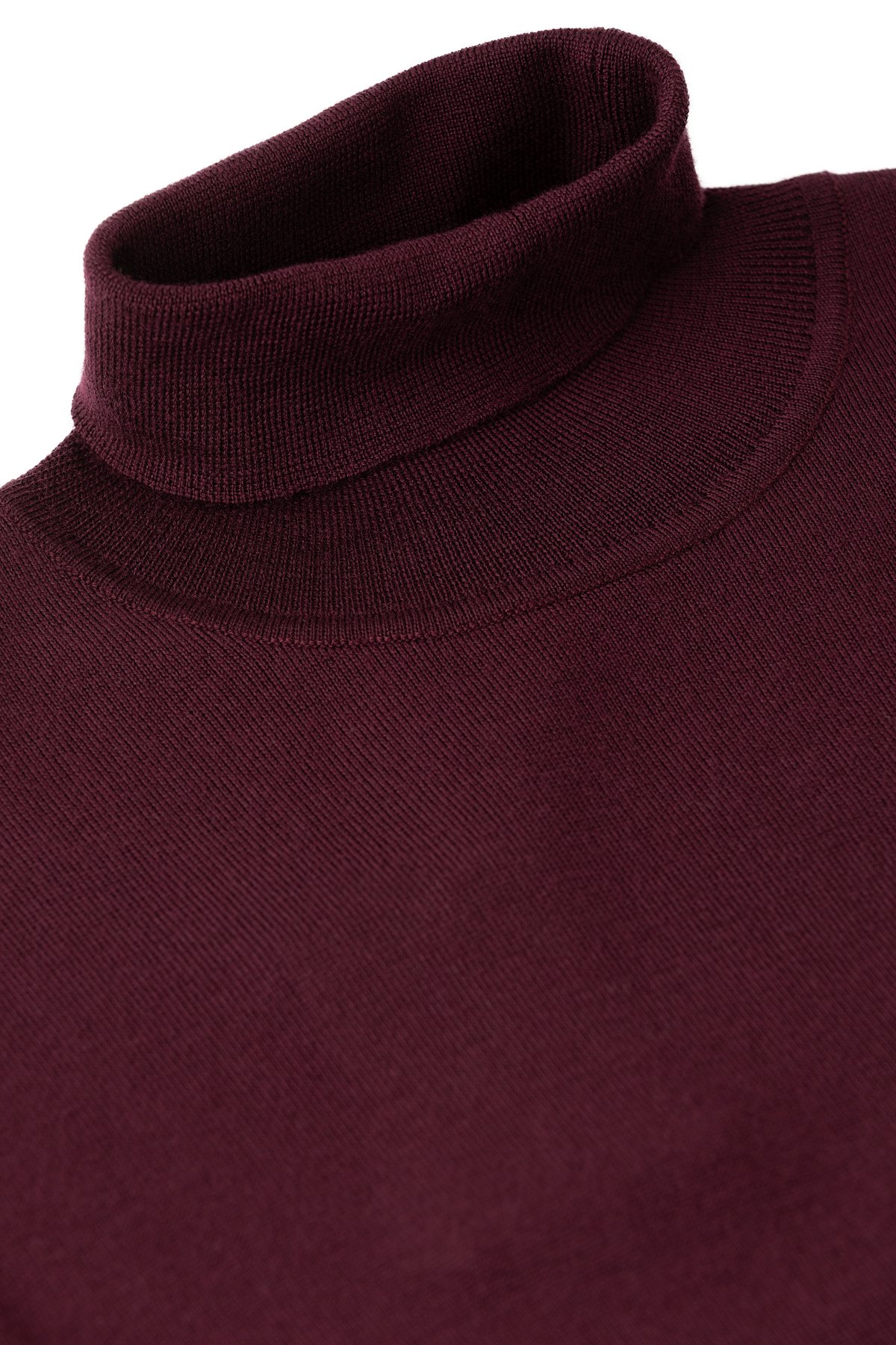 Burgundy merino rolák Hoxton