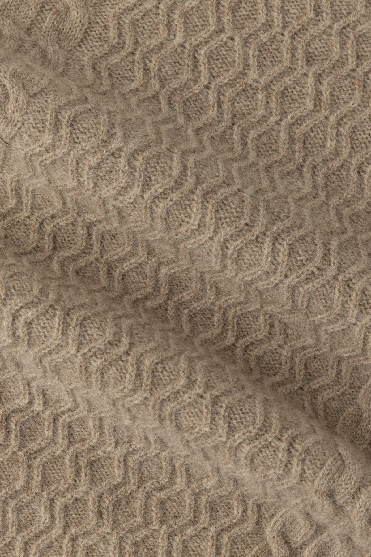 Béžový vlněný svetr Elgin