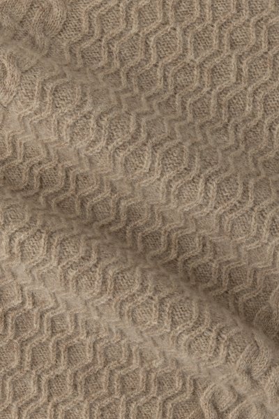 Béžový vlněný svetr Elgin