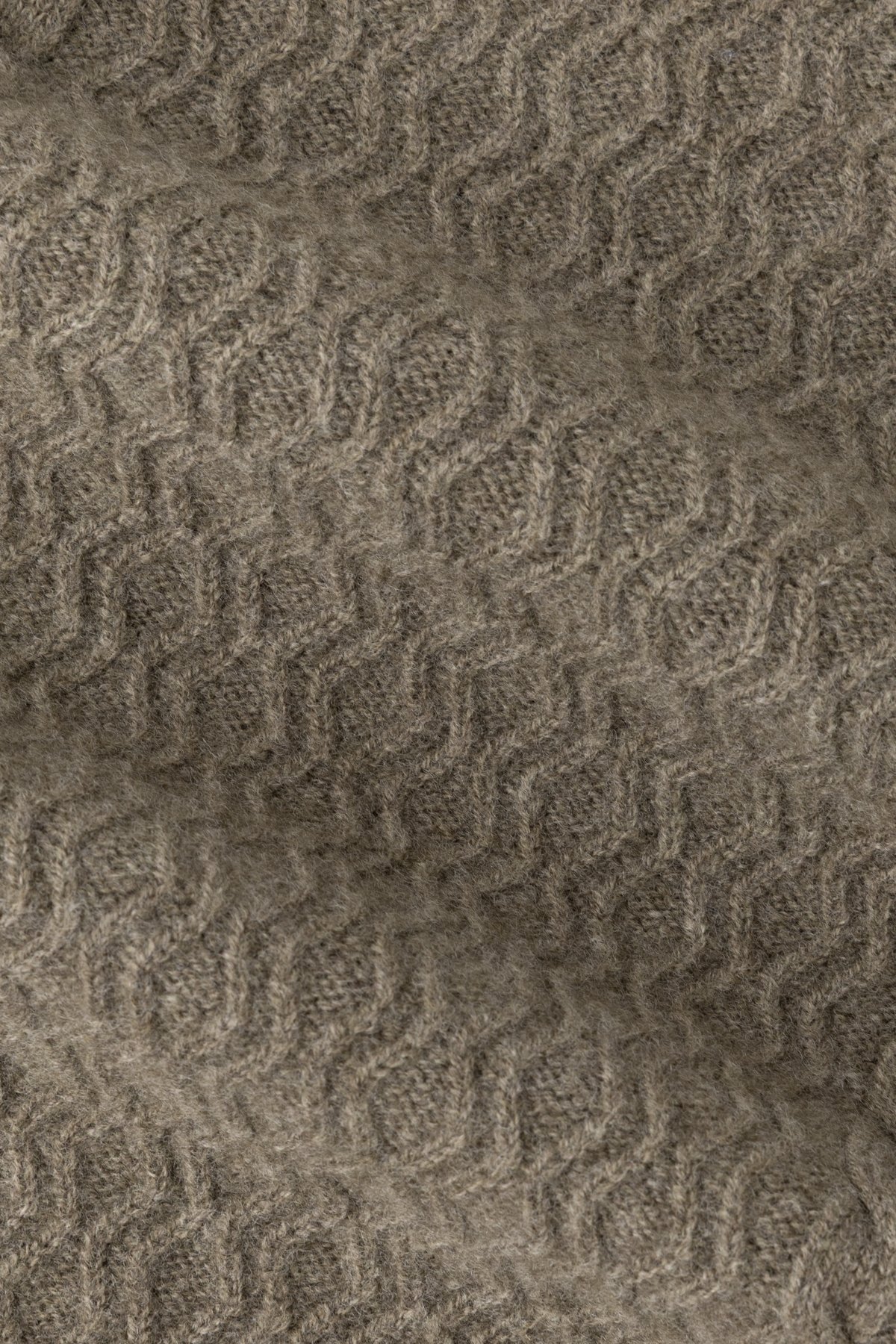 Hnědý vlněný svetr Elgin