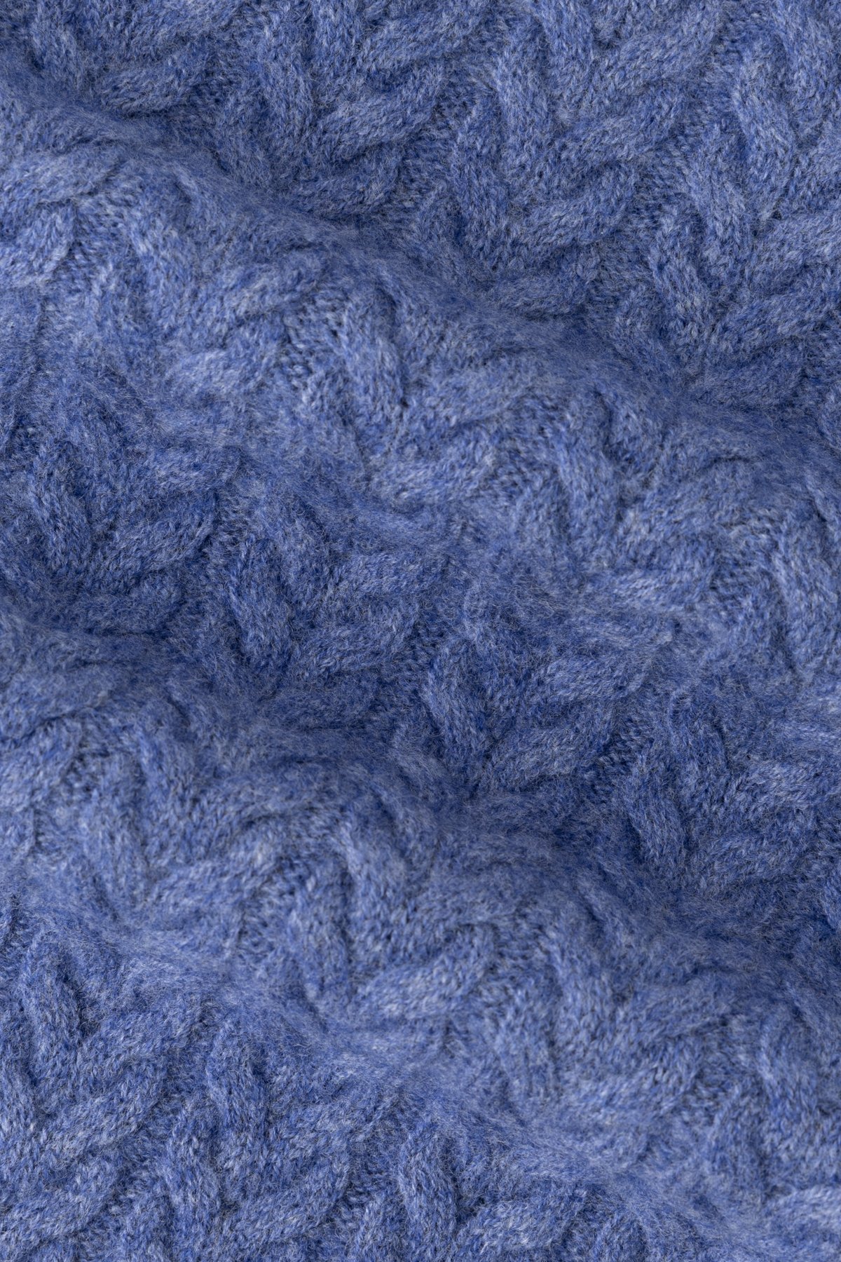 Modrý vlněný svetr Kirkwall