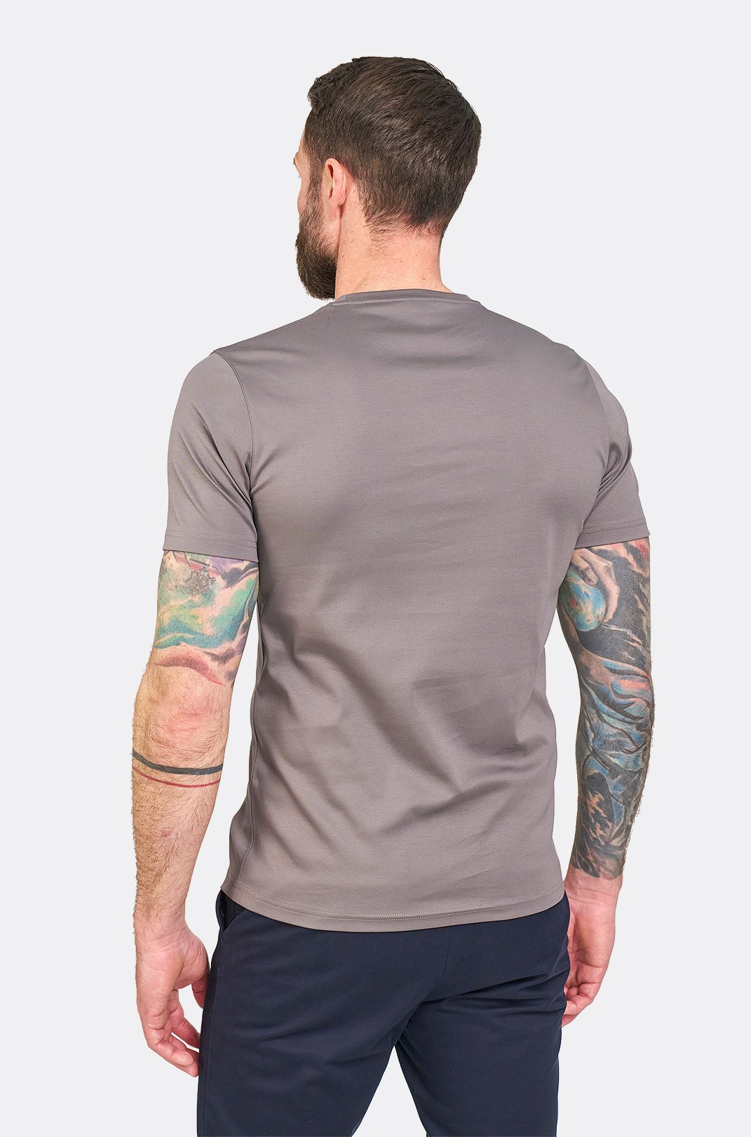 Šedé bavlněné tričko