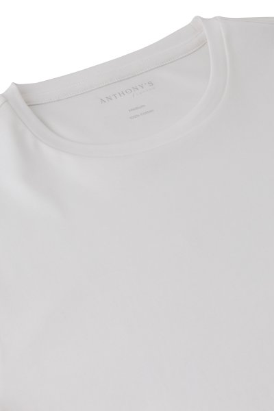 Bílé bavlněné tričko